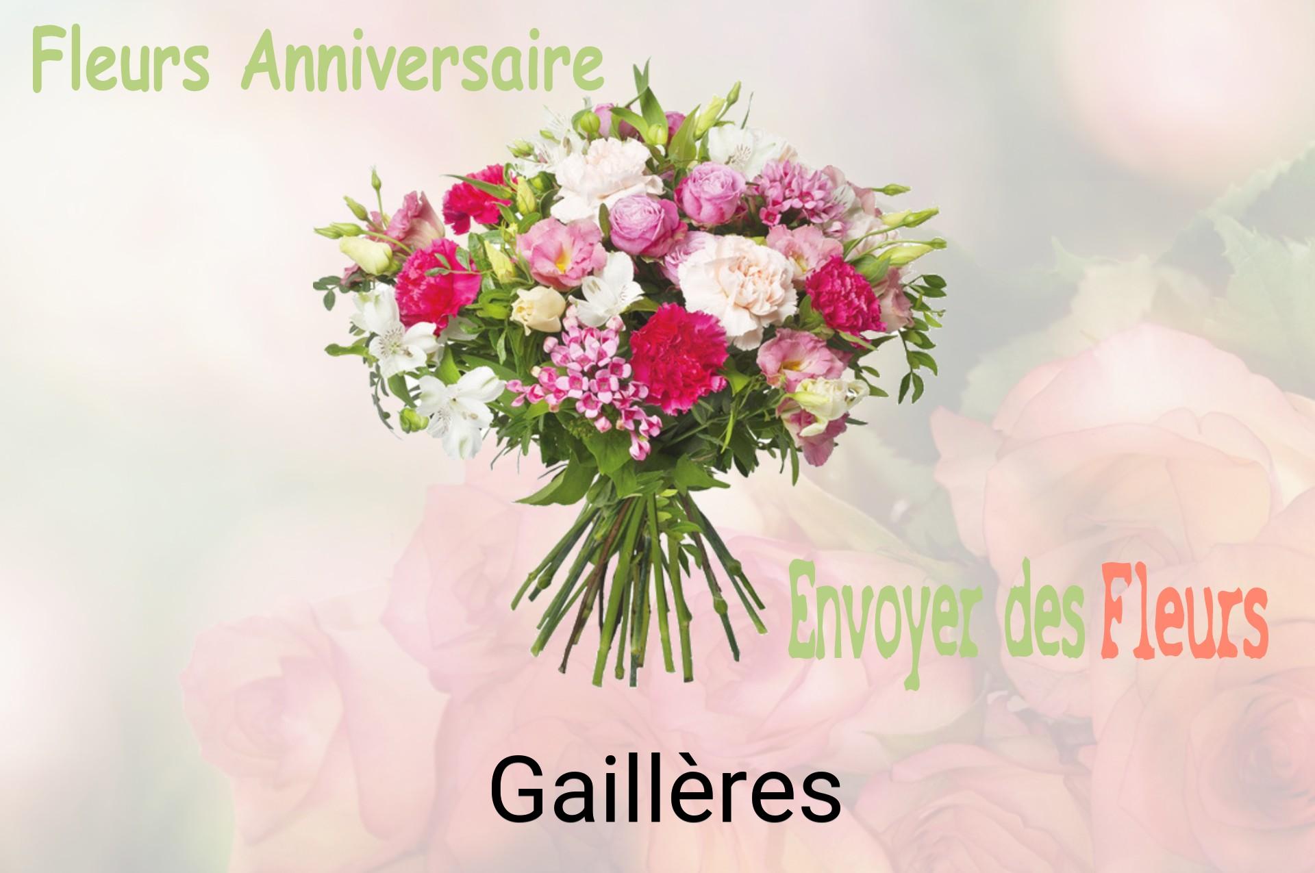 Bouquet de fleurs d’anniversaire livré à Gaillères